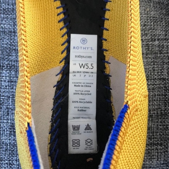 Rothy’s Pointed Flats Size 5.5 - Picture 4 of 4